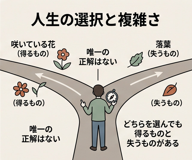 複雑な人生の選択における「両立」の視覚化